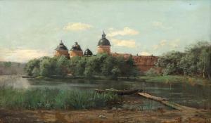 JAENSSON Carl Wilhelm 1853-1931,Gripsholm Castle,1888,Artmark RO 2024-04-10