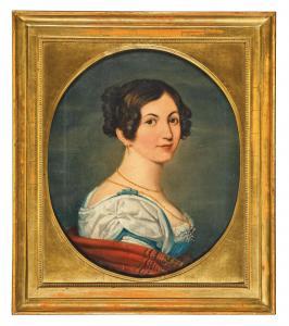 JAGEMANN Ferdinand,Bildnis Theresia von Rohman (1790-1855), geborene ,Palais Dorotheum 2023-09-08