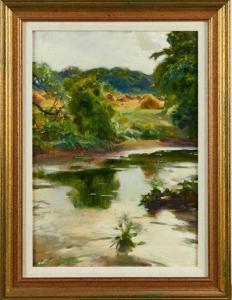 JAGGER David 1891-1958,River landscape,Reeman Dansie GB 2022-02-15
