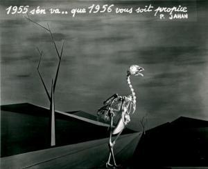 JAHAN Pierre 1909-2003,PHOTOMONTAGE ORIGINAL,1956,Binoche et Giquello FR 2015-10-28