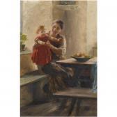 JAKOBIDES Georgios 1853-1932,MOTHER AND CHILD,Sotheby's GB 2009-05-06