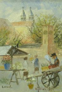 JAKOBSEN Wolmer,The Square in Lund,Alis Auction RO 2008-06-29