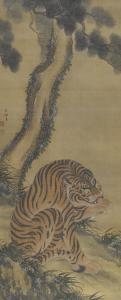 JAKUYU Hirashima 1754-1817,Tiger,Bonhams GB 2014-03-19