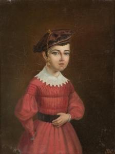JALABERT Charles Francois 1819-1901,Portrait d'un jeune garçon,Baron Ribeyre & Associés 2018-06-11