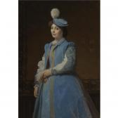 JALABERT Charles Francois 1819-1901,PORTRAIT OF A LADY IN BLUE,Sotheby's GB 2007-10-23