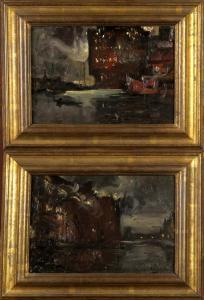 JAMAR Armand 1870-1946,Vue de Bruges,Galerie Moderne BE 2017-01-17