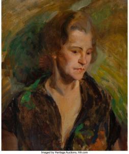 JAMES Alexander 1890-1946,Portrait of a Woman,Heritage US 2023-11-21