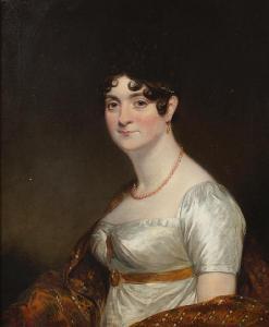 JAMES OLIVER Archer 1774-1842,A portrait of a lady,1809,Bonhams GB 2010-08-22