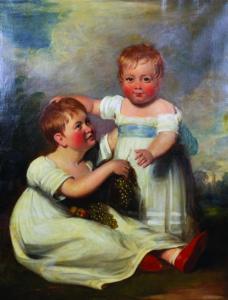 JAMES OLIVER Archer 1774-1842,Mary Ann and Thomas Clarke,1808,John Nicholson GB 2019-10-30