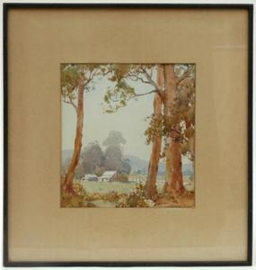 James W. ROACH,Landscape with Eucalypts,Leonard Joel AU 2010-05-24