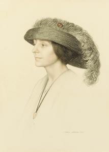 JAMESON Cecil Stuart 1883,Portrait of a lady,Christie's GB 2001-06-07