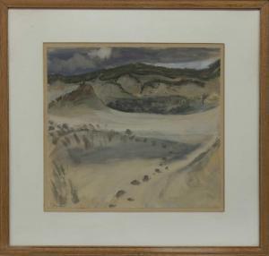 JAMIESON Florence 1925-1971,SAND DUNES NEAR MORAR,McTear's GB 2021-09-12