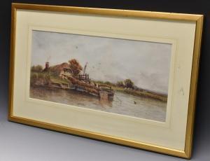 JAMIESON Frances E 1895-1950,The Ferry,Bamfords Auctioneers and Valuers GB 2018-08-01