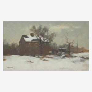 JAMISON PHILIP 1925,House in Winter,Freeman US 2021-12-07