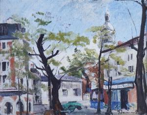 JAMMET Yvonne 1900-1967,Town square,Bellmans Fine Art Auctioneers GB 2022-01-18