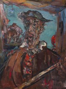 JAN BEDRICH Placek 1890-1980,Don Quixote,Palais Dorotheum AT 2015-05-23