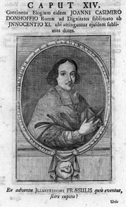 Jan Kazimierz Denhoff 1649-1697,kardynał, rezydent polski w Rzymie.,Nautilus PL 2002-12-14