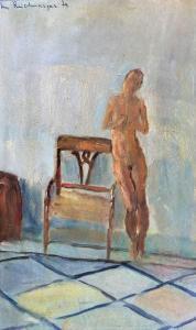 Jan Rauchwarger 1942,Nude,1979,Montefiore IL 2019-05-16