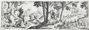 Jan van der Jagd Straet,Hischjagd II und Fluss- bzw,1620,Winterberg Arno DE 2021-04-24
