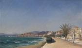 JANCI 1800-1800,View of the Promenade in Cannes,1883,Palais Dorotheum AT 2012-03-13