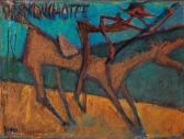 JANCO Marcel 1895-1984,Don Quixote,Matsa IL 2013-06-23