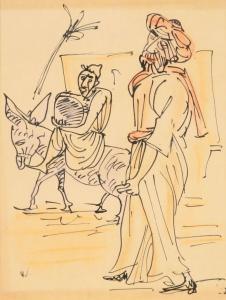 JANCO Marcel 1895-1984,Don Quixote,Tiroche IL 2023-12-31