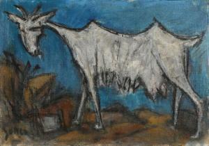 JANCO Marcel 1895-1984,Goat,Tiroche IL 2024-04-21