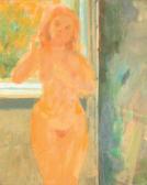 JANE EAKIN 1919-2002,Nu devant la fenêtre,Damien Leclere FR 2017-07-08