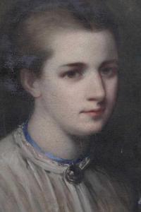 JANE FORTESCUE SEYMOUR,head and shoulders portrait of the Hon. Mildred Ma,Reeman Dansie 2021-06-29