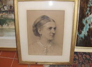 JANE FORTESCUE SEYMOUR 1825-1878,Portrait study of Mary F.K. Coleridge,1873,Bonhams GB 2009-12-02