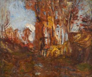 Jane Frederick T. 1865-1916,Autumnal landscape,Tennant's GB 2023-07-15