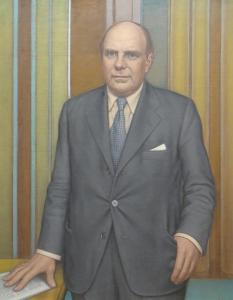 JANES Alfred 1911-1999,standing portrait of Iain Macleod,1974,Rogers Jones & Co GB 2021-07-24
