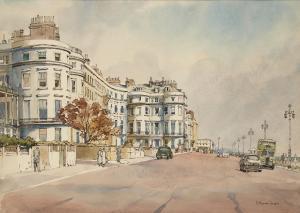 JANES Norman Thomas 1892-1980,Eastern Terrace, Brighton,1959,Rosebery's GB 2023-11-29