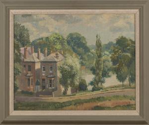 JANES Norman Thomas 1892-1980,The Vale Pond,Tooveys Auction GB 2016-09-07