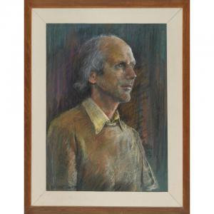 janes violetta 1910-1994,A PORTRAIT (MAN IN PROFILE),Waddington's CA 2009-10-19