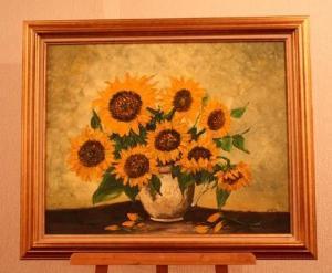 JANIN,BOUQUET DE TOURNESOLS,Osenat FR 2012-04-14