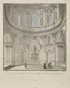 JANINET Jean Francois 1752-1814,Vue de l’’ intérieur du Palais de l’’Institut de F,Ader 2014-05-15