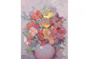 JANINKO 1900,Still Life with Flowers in a Vase,John Nicholson GB 2015-10-28