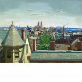 JANNELLI VINCENT 1882,New York Skyline from Newark,1939,William Doyle US 2013-02-27