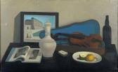 jannot 1900-1900,Nature morte au violon,1938,Massol FR 2010-02-15