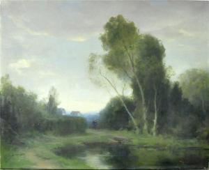 JANOT 1900-1900,Impressionistische Landschaft,1937,Reiner Dannenberg DE 2012-09-17