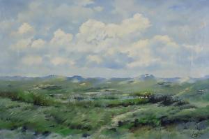 JANS Jan 1893-1963,View of sandy dunes and heathland,Canterbury Auction GB 2021-06-05