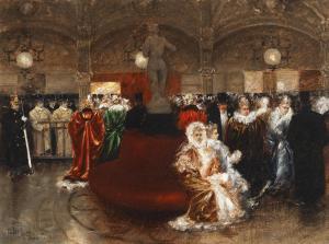 JANSE Felix 1800-1900,Im Foyer der Pariser Oper,Palais Dorotheum AT 2023-06-26