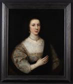 Jansen Cornelius 1600,Portrait of a Noblewoman,17th Century,Wilkinson's Auctioneers GB 2017-12-03