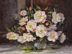 JANSONS Ivars 1939-2017,Camellias,Elder Fine Art AU 2023-09-03