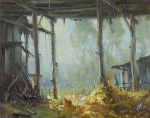 JANSONS Ivars 1939-2017,The Old Hay Shed,Elder Fine Art AU 2023-09-03