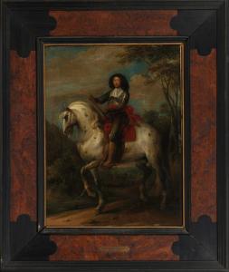 JANSSENS Victor Honoré 1658-1736,Portrait équestre de Maximilie,AuctionArt - Rémy Le Fur & Associés 2022-11-29