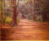 JANSSON Alfred 1863-1931,A WOODED LANE,William Doyle US 2000-12-05