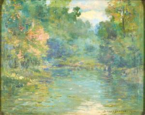 JANSSON Alfred 1863-1931,River View,1908,Skinner US 2024-03-06