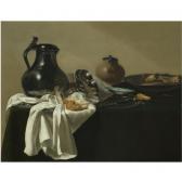 JANSZ jan,STILL LIFE WITH A PEWTER JUG, A TAZZA ON ITS SIDE,,Sotheby's GB 2008-07-09